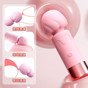 Vibrador tipo varita masajeadora para mujeres - Juguete de placer para adultos 110/caja - Product Image 3