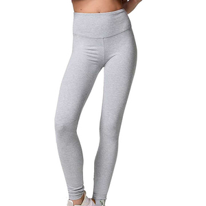 Pantalons de yoga et leggings de sport à taille haute personnalisés avec logo personnalisé, séchage rapide, vente en gros, pour femmes, tissu doux, collants de fitness pour la salle de sport - Product Image 1