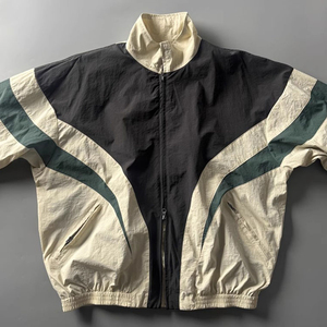 Femmes Coupe-Vent Pistes Couleur Bloquée Zip up Nylon Respirant Vêtement Hip Hop Patchwork Multicolore Plus La Taille Vestes - Product Image 2