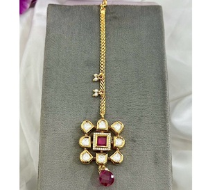 Pendientes de Araña Étnicos de Latón Chapado en Oro de Primera Calidad, Glamurosos, para Mujeres, Niñas y Bodas - Product Image 1