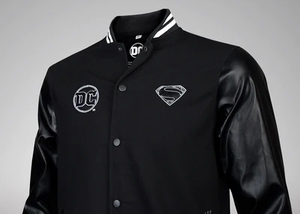 High Quality <b>Men's</b> High Street Varsity <b>Jacket</b> Winter Wool Waterproof Breathable OEM Service Stand Collar Embroidery - Product Image 4