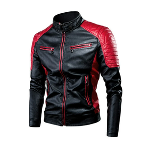 <b>Leather</b> Riding <b>Jackets</b> <b>Winter</b> <b>Leather</b> <b>Jackets</b> Riding <b>Jackets</b> - Product Image 4