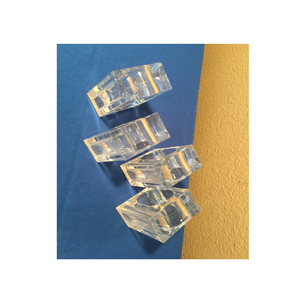 Servilleteros acrílicos antiguos, juego de artesanías decorativas, servilleteros, soporte para servilleteros hechos a mano, pulido brillante - Product Image 1