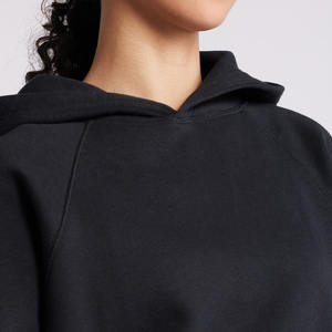 Sweat à capuche pour femme de la meilleure qualité, personnalisé 100% coton, vêtements d'hiver tendance avec style à capuche en tissu éponge sportif avec logo avant - Product Image 2