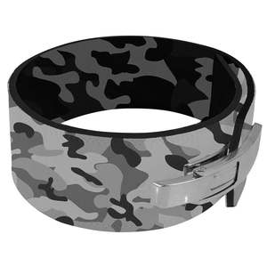 Cinturón de cuero de lujo de piel de vaca con hebilla de acero con diseño de palanca cinturones de cuero genuino de Pakistán - Product Image 4