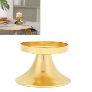 ที่ใส่เทียนโลหะสำหรับตกแต่งการออกแบบที่เรียบง่ายของตกแต่งบ้าน - Product Image 5