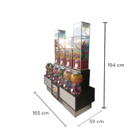 CANDy DROP CD101 - Distributeur automatique de bonbons et jouets à monnayeur (Reconditionné)