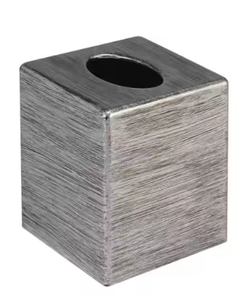 ที่คลุมผ้าเช็ดปากทรงสี่เหลี่ยมหรูหราทันสมัยกล่องกระดาษทิชชู่ทรงกระบอกสำหรับโต๊ะอาหารวางกลางโต๊ะรับประทานอาหาร - Product Image 2