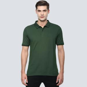 2025 nouveau polo de haute qualité à manches courtes léger respirant pour hommes personnalisé coupe ajustée basique conçu polos pour hommes - Product Image 4