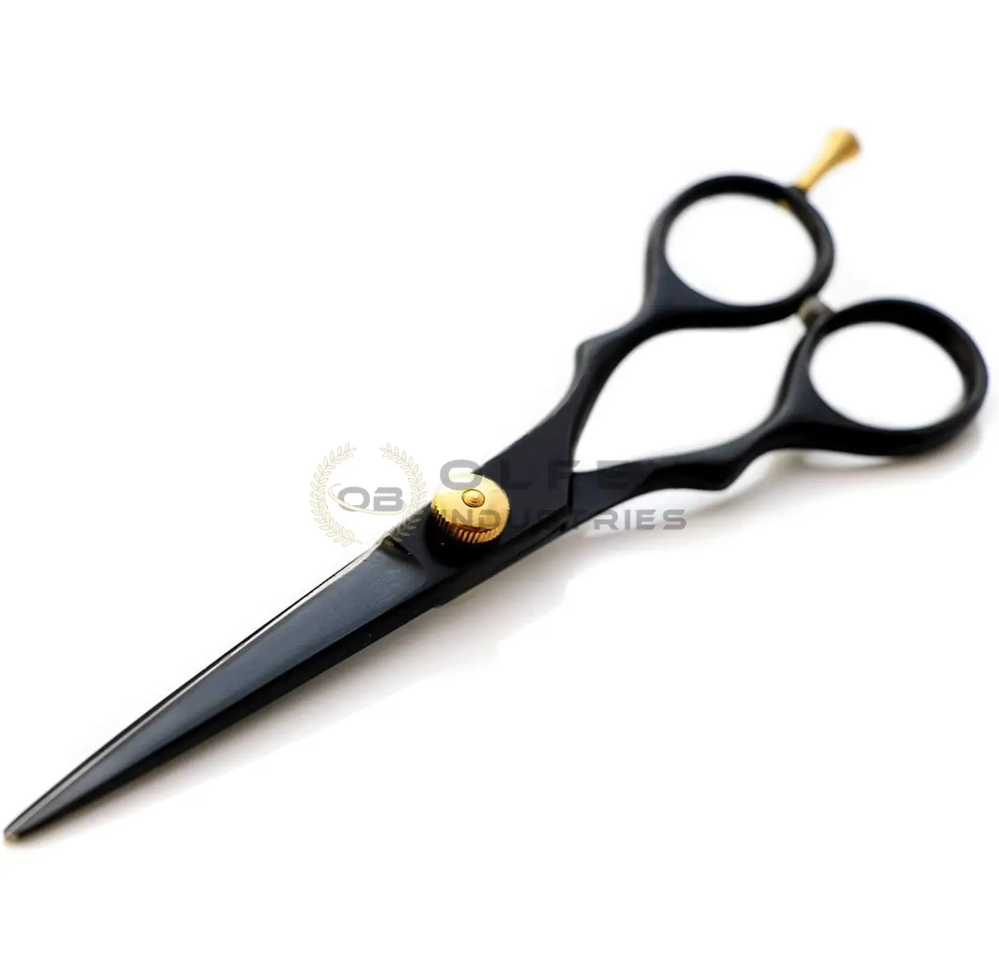 Hair Cutting Scissors Black Barber Shears Hair Salon Shears Japanese Stainless Steel