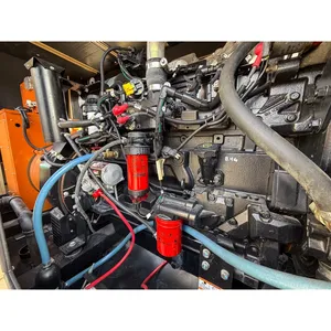 Groupe électrogène diesel industriel triphasé d'occasion 180 kW 120/208 V, résistant aux intempéries, pour alimentation de secours commerciale - Product Image 4