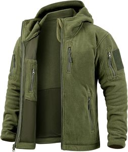 Chaqueta Táctica de Invierno para Hombre con Aislamiento, Cuello Alto, Bolsillos en el Pecho, Transpirable, Cierre de Cremallera, Procesamiento OEM - Product Image 4
