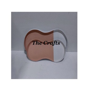 Bandeja para servir chocolate de hierro de la más alta calidad, Juego de 3 tamaños diferentes, bandeja para servir café para el hogar y la hostelería a buenos precios - Product Image 6