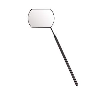 Miroir de revêtement en poudre en forme de papillon et de coeur accepté avec étiquette personnalisée Miroirs d'extension de cils professionnels - Product Image 4