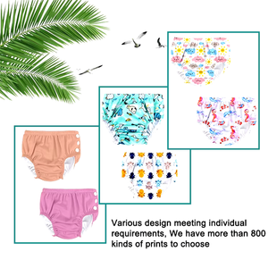 <span class=keywords><strong>Couche</strong></span> de bain absorbante réutilisable pour bébé Pul <span class=keywords><strong>taille</strong></span> 5 couches de natation pour enfants réutilisables - Product Image 4