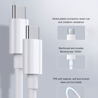 Cable universal tipo C PD Cable de datos de teléfono de carga rápida Cable de cargador USB C tipo C para teléfono