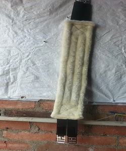 Sangle de cheval élastique en cuir durable bonne qualité Design exclusif équestre OEM fournisseur anglais selle cheval Cinch - Product Image 3