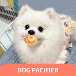 Chupete Ecológico de Silicona con Diseño de Perro de Dibujos Animados, Juguete Mordedor para Cachorros, Libre de BPA, para Mascotas y Bebés - Product Image 5