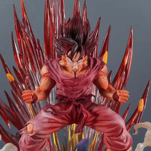 Figurine Kaiouken Goku pour Dragon Ball, état neuf, modèle de style militaire, jouet de collection, décoration et promotion, boîte incluse - Product Image 2