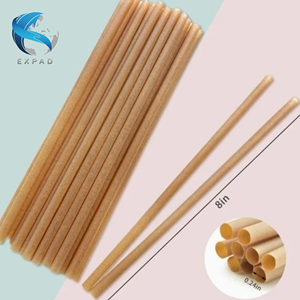 กระดาษชานอ้อยธรรมชาติสำหรับน้ำผลไม้กาแฟและสมูทตี้ - Product Image 4