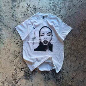 เสื้อยืดผู้ชายสไตล์ฮิปฮอปทรงโอเวอร์ไซส์ ผ้าคอตตอนพิมพ์ลาย ย้อมสีแบบแอซิดวอช คุณภาพพรีเมียมใหม่ - Product Image 1