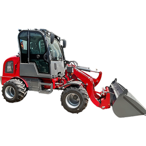 لودر رباعي الدفع متوافق مع الديزل وصديقا ، حالة مستعملة ، توجيه انزلاق صغير للنهاية الأمامية المدمجة لرافعة شوكية للمناظر الطبيعية - Product Image 3