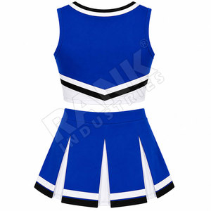 Venta Directa de Fábrica, Uniforme de Porristas Hecho en Pakistán, Uniforme de Porristas con Color Personalizado - Product Image 2