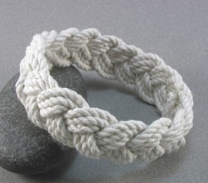 Cuerda pulsera algodón turcos cabeza nudo pulsera náutica - Product Image 1