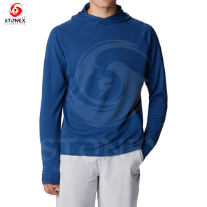 Sweat à capuche de pêche à séchage rapide de haute qualité avec logo personnalisé à manches longues et protection personnalisée - Product Image 4