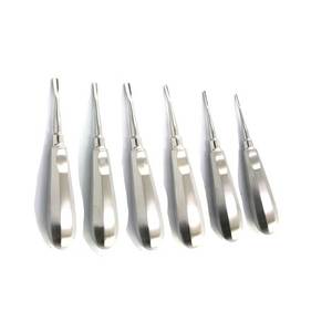 6 Elevadores Dentales de Raíz, Cirugía Oral, PDL, Luxación de Dientes, SURGINEXA, INSTRUMENTOS QUIRÚRGICOS, Acero Inoxidable Ajustable - Product Image 4
