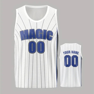 Uniforme de Baloncesto Unisex, Ropa Deportiva Reversible, Transpirable, Sin Mangas, Spandex, Algodón, Alta Calidad, Talla Grande - Product Image 6