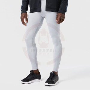 Leggings de sport taille haute pour hommes, coupe ajustée, pantalon de compression à séchage rapide, collants de course sans couture de haute qualité imprimés pour la salle de sport - Product Image 2