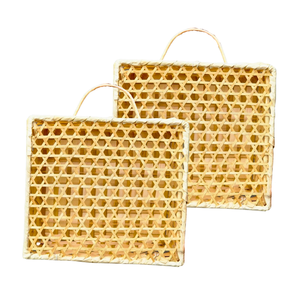 ตะกร้าไม้ไผ่สานเป็นมิตรกับสิ่งแวดล้อมของขวัญตามฤดูกาลของขวัญของที่ระลึกสำหรับแขกงานแต่งงานของขวัญอีสเตอร์ตะกร้าของขวัญทางธุรกิจ - Product Image 1