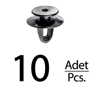 Interior <b>Trim</b> <b>Clips</b> for Audi Mitsubishi VW - 10 Pieces - Product Image 1