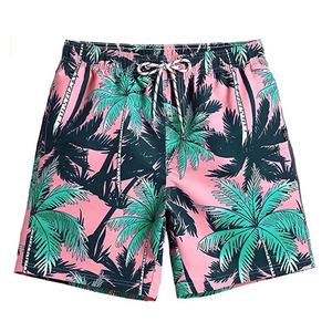 Maillots de bain pour hommes 2026 en polyester à séchage rapide et respirant, avec motifs floraux personnalisés par sublimation, vente en gros - Product Image 6