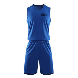 Tenue de basket-ball de qualité professionnelle comprenant un maillot et un short en matériau respirant et léger - Product Image 1