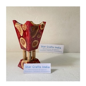 Luxe calligraphie Style résine et bois Mubakhir brûleur d'encens décor à la maison arabie encens Bakhoor brûleur charbon de bois Mabkhara brûleurs - Product Image 1