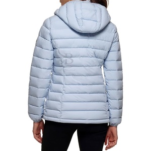 แจ็กเก็ตปลาปักเป้าสำหรับผู้หญิงแจ็กเก็ตปลาปักเป้าโพลีเอสเตอร์น้ำหนักเบางานตามสั่ง - Product Image 3