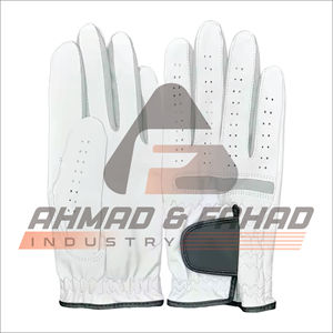 Gants de golf Cabretta en cuir souple pour gauche et droite avec motif de sublimation personnalisé Gants de golf à paume respirante avec sangle réglable - Product Image 5