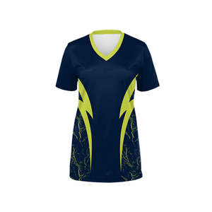 Camisetas de Béisbol para Mujer, Diseño Personalizado, Venta Caliente, Servicio OEM, 100% Poliéster, Secado Rápido, Tela de 220g, Bordado Personalizado de Alta Calidad - Product Image 1