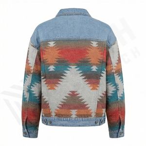 Veste en jean légère en coton pour femmes, best-seller, sur mesure, respirante, disponible en différentes couleurs, tendance mode, vêtements d'extérieur - Product Image 2
