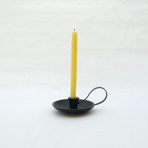 Bougeoir rond en métal, chandelier - Product Image 2