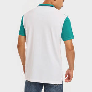 Polo para hombre de alta calidad, último diseño, transpirable, tejido de algodón, manga corta, sólido para Polo, personalizable - Product Image 5