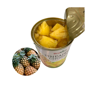 Premium Quality Special Offer Made In Vietnam Canned <b>Pineapple</b> Chunks in <b>Light</b> Syrup Customized Packaging - Product Image 1