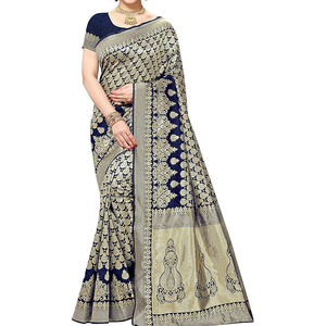 Saree pour femmes hautement recommandé respirant confort matériau doux beauté tranquille pour les occasions de fête - Product Image 5
