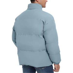 Veste d'hiver chaude grande taille, nouveau design, style tendance, veste matelassée personnalisée pour homme, veste à bulles - Product Image 4