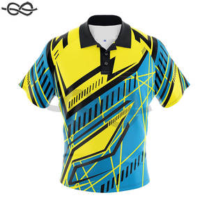 Polos brodés à manches longues avec logo personnalisé de haute qualité pour hommes femmes polos de golf personnalisés en polyester spandex pour hommes - Product Image 1