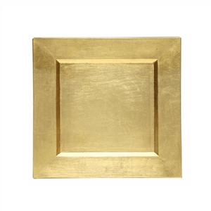 Plaque de présentation ronde en métal personnalisable écologique dorée avec logo personnalisé pour les mariages à domicile, les hôtels et les restaurants - Product Image 6