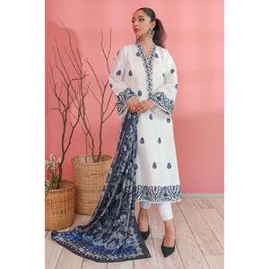 Ensemble chemise et dupatta en coton Calista pour le printemps/été - Product Image 1