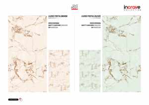 Carreaux de sol et de mur en porcelaine de qualité export 600x1200, motifs marbrés brillants, pour l'approvisionnement mondial B2B - Product Image 3